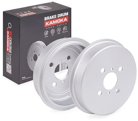 2x KAMOKA 104074 Bremstrommeln Set Ø202mm Hinten