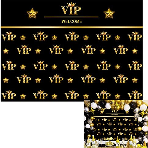BINQOO 2,1x1,5m VIP Gast Besucher Kulisse Roter Teppich Event Fotografie Hintergrund VIP Movie Stars Mann Frau Super Star Portrait Shooting Party Banner Dekoration Studio Requisiten