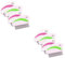 POPETPOP 8 pcs comb for dogs Cleaning Brush Pet Removal Comb Stainless Steel Comb Pet Dust needle comb the cat