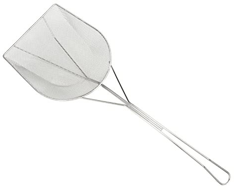 Espumadera Araña de Cocina de Acero Inoxidable Cucharón Colador de Acero Inoxidable Espátula Colador de Pasta Cuchara para Cocinar Freír(6.7x19.7in)