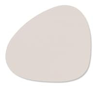 4er Set Glasuntersetzer Curve (11x13cm) Leder Nupo - LindDNA, Philippi:Soft Nude