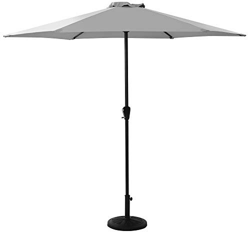 LiJJi 2.7M Outdoor Umbrella Beach Umbrella Cantilever Parasol Hanging Umbrella Large Hanging Garden Patio Par