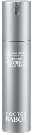 DOCTOR BABOR Hydro Replenishing Gel Cream | Leichte, feuchtigkeitsspendende Gel-Creme Formel für trockene Haut | 24-Stunden Feuchtigkeitspflege sowie Frische & Glätte | vegan | 50ml