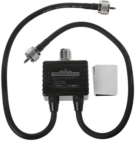 Sefdrert MX72 HAM Antenna Combiner Frequency Transit Station Mobile Radio Duplexer Electronic Accessories