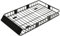 HOMCOM Porte-Bagage pour Voiture Galerie de Toit pour Voiture en métal réglable en Longueur de 109 à 162L cm Charge Max 100kg
