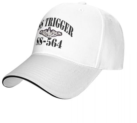 CIZIEOE Baseballmütze Basecap USS Trigger (SS-564) Ship's Store Kappe Baseball-Cap Icon Herren Kappe Damen