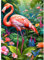 CEOVR Diamond Painting Erwachsene Vogel 5D Diamond Painting Bilder Erwachsene Tier,DIY Diamond-painting Flamingo,Diamond Painting Set für Dekoration,30x40 cm