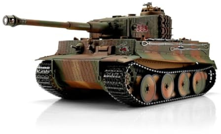 RC Panzer Torro 1:16 RC Panzer Tiger I Mittlere AUSF. tarn IR Servo