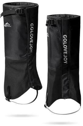 Lixada Wandergamaschen, Gamaschen Wandern Jagd Fahrrad, wasserdicht Outdoor, Klettern, Wandern, Outdoor-Aktivitäten, Schutz gegen Schnee Regen Schlamm Wind, Gaiters Schneewandern, Klettern