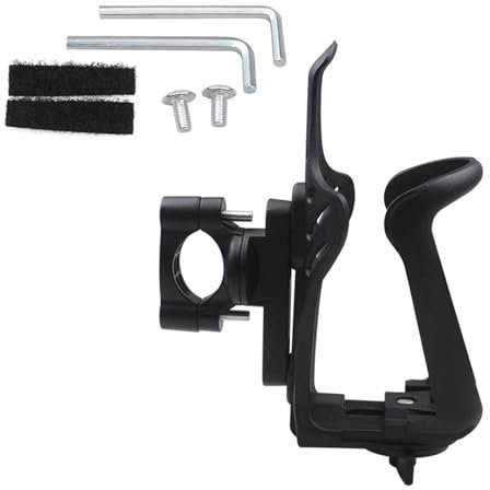 KACCDE Porte-gobelet de moto réglable en métal pour guidon de moto Scotter Bicyclettes Universellement