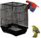 BDEPSTR Vogelkäfig Abdeckung, Einstellbar Vogelkäfig Abdeckung, Vogelkäfig Samenfänger,Schutznetz für Vogelkäfig, Papageien Nylon Mesh Geeignet für Käfige mit einem Umfang von 140-220cm
