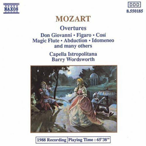 Mozart: Overtures ~ Don Giovanni · Figaro · Così · Magic Flute · Abduction · Idomeneo and many others