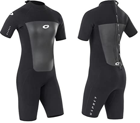 Osprey Origin combinaison 3 mm shorty femme été néoprène 3/2 mm pour surf, bodyboard et sports aquatiques, 3 couleurs
