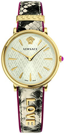 Versace - Damenarmbanduhr - V-Circle Logomania Edition