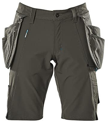 Mascot 17149-311-18 Advanced Cordura Ultimate Stretch Geringes Gewicht Shorts mit Hängetaschen, Dunkelanthrazit, C46 Größe