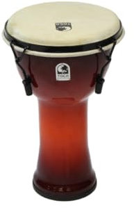TOCA Djembe Freestyle Mechanically Tuned SFDMX-9AFS African Sunset 9