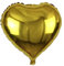 DIWULI XL Herzballon Gold - Luftballon Herzform Hochzeit