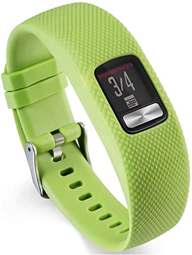 Axcellent Kompatibel mit Garmin Vivofit 4 Bands, Silikon Ersatz Uhrenarmband für Garmin Vivofit 4 Activity Tracker, Sport Buntes Armband für Vivofit 4 Smartwatch Frauen Männer groß klein
