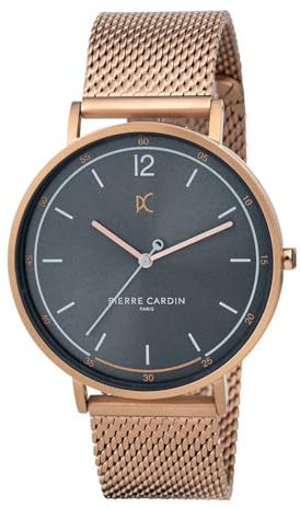 CBN.3015 Montre pour homme, or rose, bracelet Pierre Cardin, rose gold, Bracelet