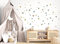 DEKO KINDERZIMMER Wandsticker Tupfen 92 Stück Kinderzimmer Wandtattoo Dots grün braun Mint Babyzimmer Kreise Klebepunkte Wandaufkleber DK1009-2