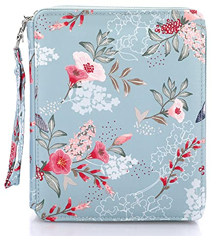 SUMTREE Federmäppchen mit 120 Löchern, für professionelle oder Amateur-Zeichner, blau, Fashion