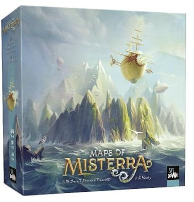 SitDown! | Maps of Misterra | Strategiespiele & Gesellschaftsspiele für Erwachsene und Jugendliche | Brettspiele und Logikspiele | Familienspiele für 1 bis 4 Spieler ab 10 Jahren