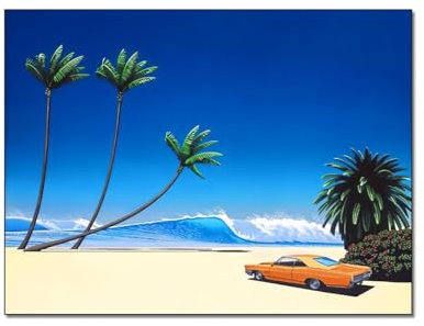 FRONC Hiroshi Nagai von Triple Tree Vaporwave, ästhetisches, surreales Poster, urbane Kunst, Leinwanddruck, Geschenk, Leinwand, Gemälde, Wandkunst, Poster für Schlafzimmer, Wohnzimmer, Dekoration, 40