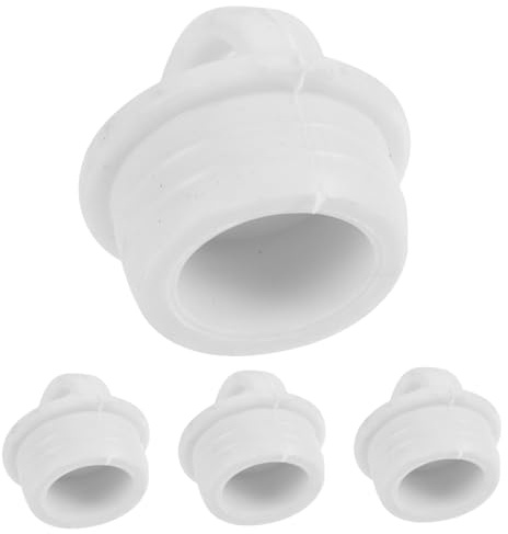 GOOHOCHY Mop Bucket Stopper 4 pack Drain Outlet Stopper Replacement Rubber Plug for Rotatable Mop Buckets Washbasins Sinks Bathroom Cabinets Water Flow Control