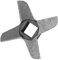 Shaped Steel Meat Grinder Replacement Blade, 5 Different Blades, for Homemade Sausages, Compatible with All Plastic Grinders (8)
