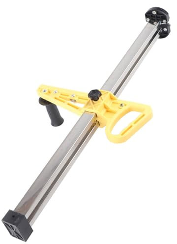 Gipskarton Schneider, Gipskartonplatten Plattenschneider mit Schiene Trockenbau Gipskarton Schnellschneider, Für Ritzen Brechen und Schneiden von Gipskarton in einem Durchlauf