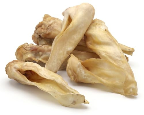 Superpet Natural Treats For Dogs- Ear Chews (By Weight) Lamb Ears 1000g
