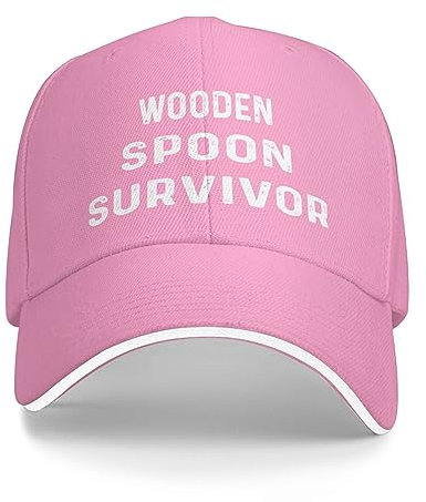 GQWJKSZ Wooden Spoon Survivor Hat for Women Baseball Caps Funny Cap Pink