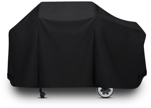 Grillabdeckung für Weber Genesis Silver C/Gold B & C/2000-5500, Heavy Duty Wasserabweisende Oxford Gewebe BBQ Abdeckung, im Vergleich zu Weber 7552