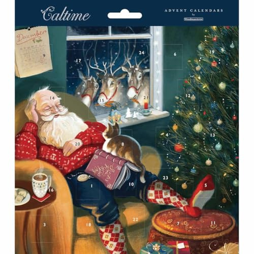 Time To Relax Square Traditional Advent Calendar, Gift
