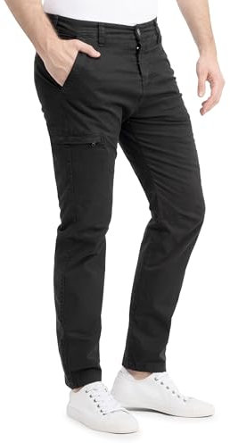Sublevel Herren Chino Hose Lars Black H64067BD62440A4NO_30