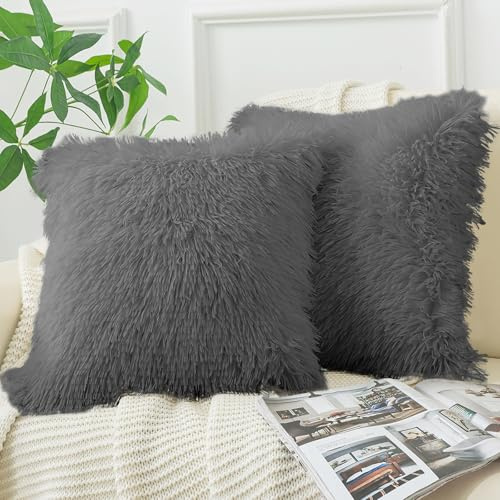 ZTYROLJ 2er Set Kissenbezug 50x50 cm,Microfiber Ultra Weich Kissenbezug mit Reißverschluss, Atmungsaktiv Resistent Kissenbezug 50x50 für Bettwäsche Sofa