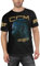 TUIOFET Men's Skillet-Band Shirt Sleeve T-Shirt for Men Casual Short Sleeve Crew Neck Tops Black L