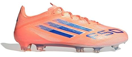 adidas Unisex F50 Elite Fg White Fußball, Orange, 44.5 EU