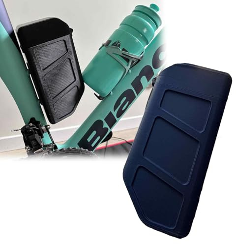 WANAHTON Road Bike Bottle Cage Tool Box - Aerodynamic Design Top Flip Snap-On Storage Box Compatible with Inner Tubes/Bottles/Repair Tools