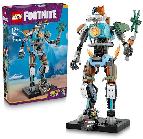 LEGO Fortnite KIT - Interaktive Figur mit Power Klaue Spitzhacke und drehendem Rad - Zimmerdeko für Kinder - Gaming Geschenk für Jungen, Mädchen und Teenager ab 12 Jahren - 77081