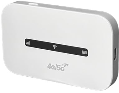 Mobiler WLAN-Router: 150 Mbps, WLAN-Reise-Router mit 3000 mAh, 4 G, WLAN-Router LTE-Typ-C4gmifi mit SIM-Karte und WLAN-Funktion für Büros E