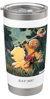 Shrek Gingy Eat Me Meme Stainless Steel Insulated Tumbler