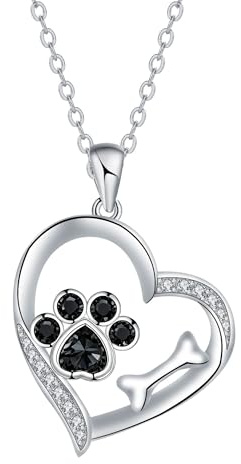 BerriBling kette Damen Sterling Silber 925 mit Tiermotiv | Halskette Romantisch Meeresthema Schmuck für Frauen Geschenk | Verstellbar (45+5cm)