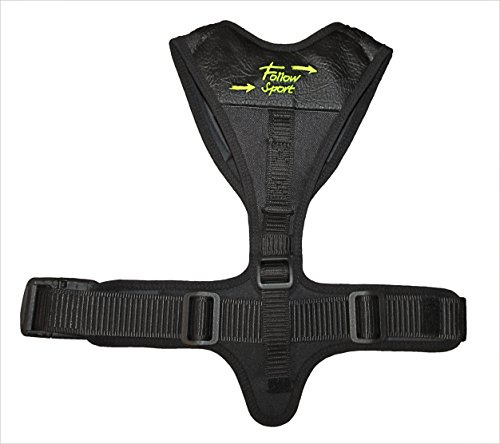 Niggeloh Hundeführgeschirr, Follow Sport, Schwarz, Größe XL, 1617 00008