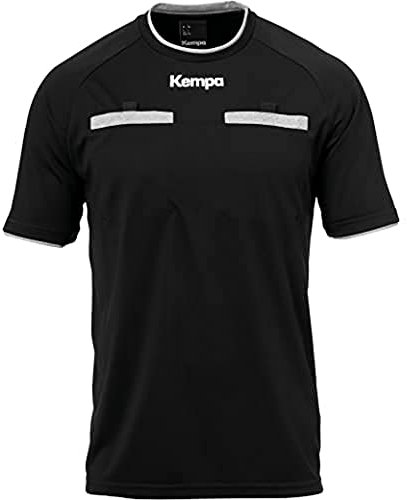 Kempa Kinder Schiedsrichter Trikot-200310101 Trikot, schwarz, 164