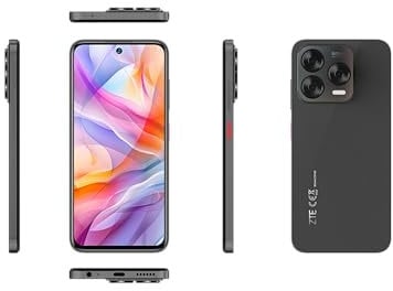 ZTE Blade V70 Vita Smartphone, 6,7 FHD + Display (120Hz), fotocamera principale da 50 MP, batteria da 5000 mAh, 4 GB RAM + 256 GB di memoria, telefono cellulare senza contratto, Android 14, Dual SIM