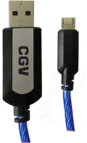 CGV USB-Ladekabel, Micro-USB, beleuchtet