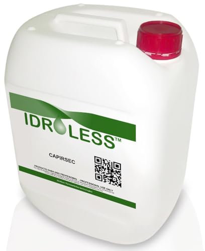 Impermeabilizante para humedades capilares Capirsec (25L) - Líquido inyectable que evita la ascensión de humedad en paredes y muros