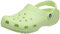 Crocs Classic Clogs (Best Sellers), Zuecos Unisex adulto, Verde Lime Zest, 33/34 EU