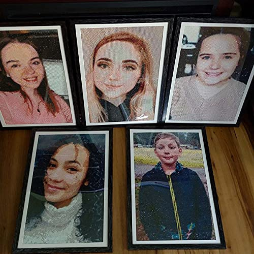 Kit de peinture par numéros 5D pour adultes - Kit de broderie diamant pour adultes